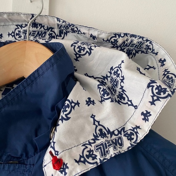 Vintage Oneill Waves Surf Jacket Blue Size XL - Picture 6 of 13